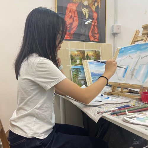 素描畫班 | 色彩理論與透視基礎課程 | 夢心藝術畫室