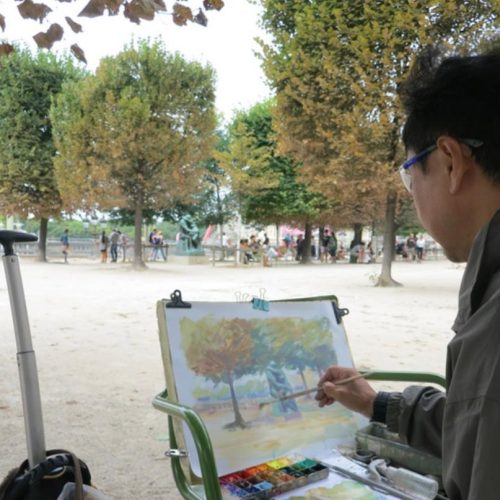 香港寫生班 | 戶外寫生班 | 風景寫生 | 夢心藝術畫室