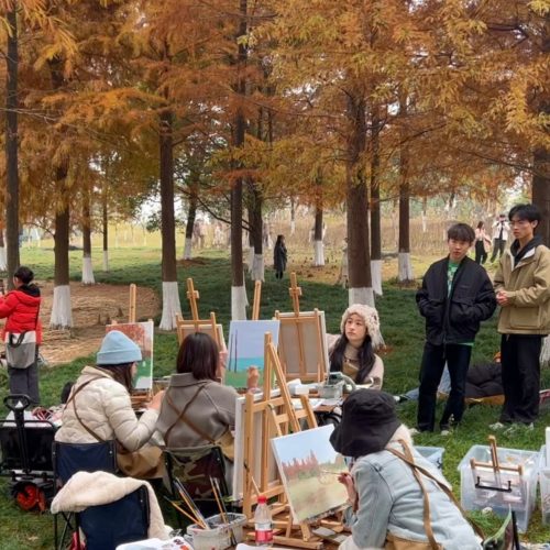 香港寫生班 | 戶外寫生班 | 風景寫生 | 夢心藝術畫室