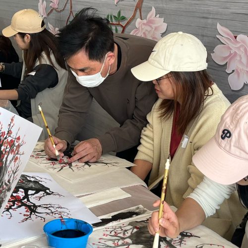 入校藝術, 小學家長水墨畫