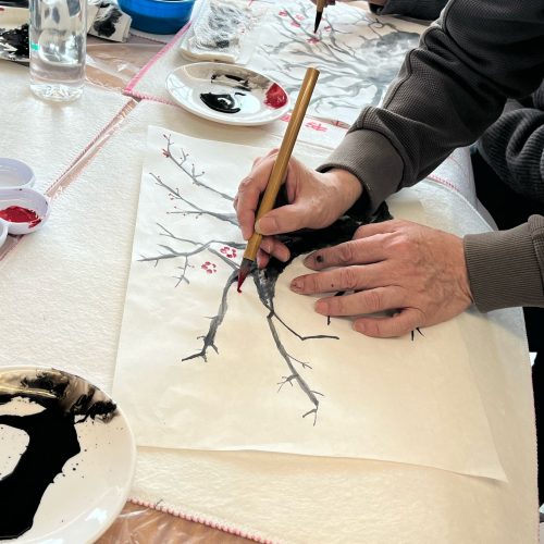 入校藝術, 小學家長水墨畫