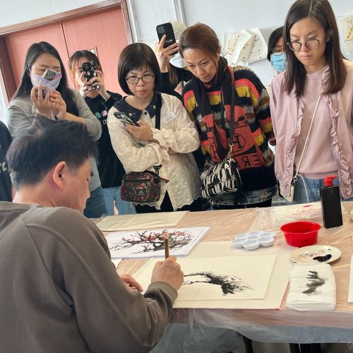 入校藝術, 小學家長水墨畫